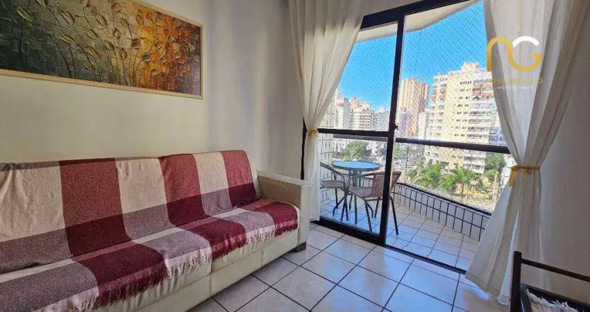 Apartamento com 2 dormitórios à venda, 80 m² por r$ 395.000,00 - vila guilhermina - praia grande/sp