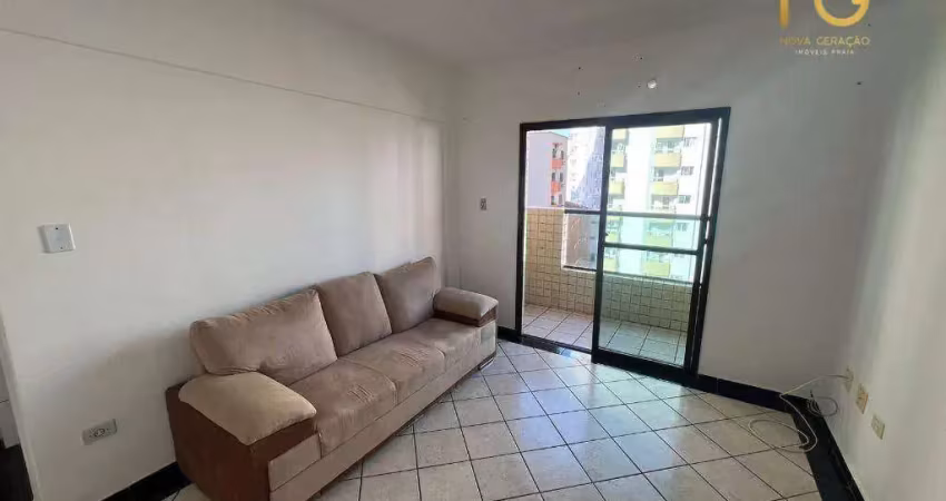 Apartamento com 1 dormitório à venda, 47 m² por r$ 340.000,00 - vila guilhermina - praia grande/sp