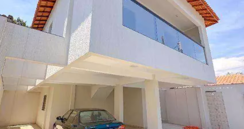 Casa com 2 dormitórios à venda por r$ 304.000,00 - tupi - praia grande/sp