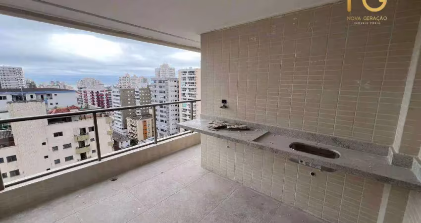 Apartamento com 3 dormitórios à venda, 119 m² por r$ 1.390.000,00 - canto do forte - praia grande/sp