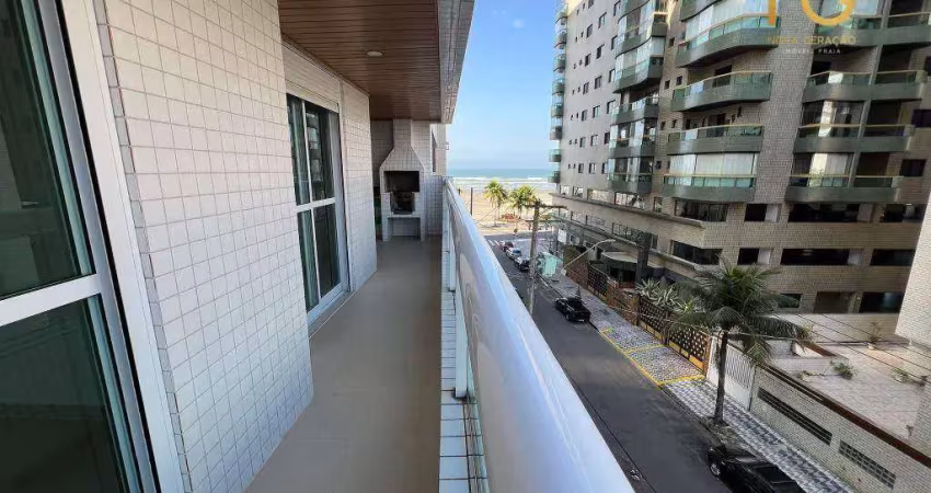 Apartamento com 3 dormitórios à venda, 113 m² por r$ 730.000,00 - aviação - praia grande/sp