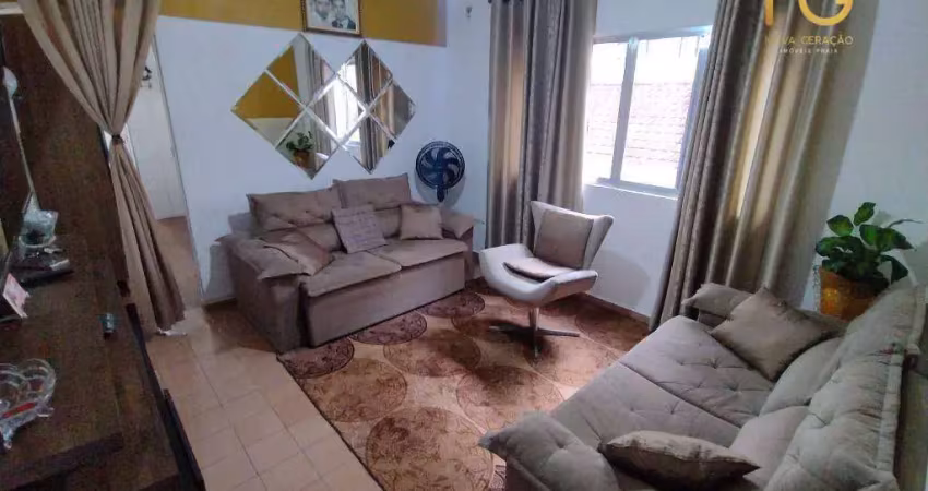Apartamento com 1 dormitório à venda, 50 m² por r$ 290.000,00 - vila assunção - praia grande/sp