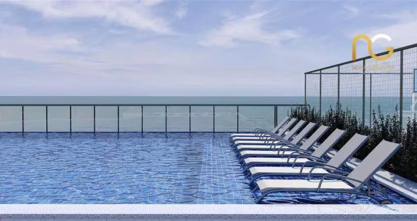 Apartamento com 3 dormitórios à venda, 121 m² por r$ 830.000,00 - vila guilhermina - praia grande/sp