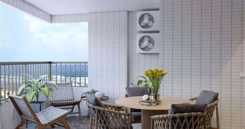 Apartamento com 3 dormitórios à venda, 121 m² por r$ 830.000,00 - vila guilhermina - praia grande/sp