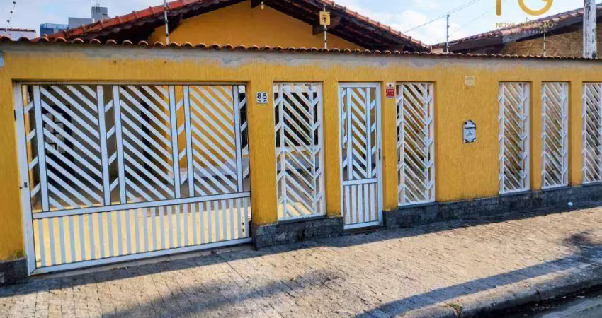 Caasa 03 dormitorios 01 suite - 80mts da praia - bairro jd.real/praia grande-sp