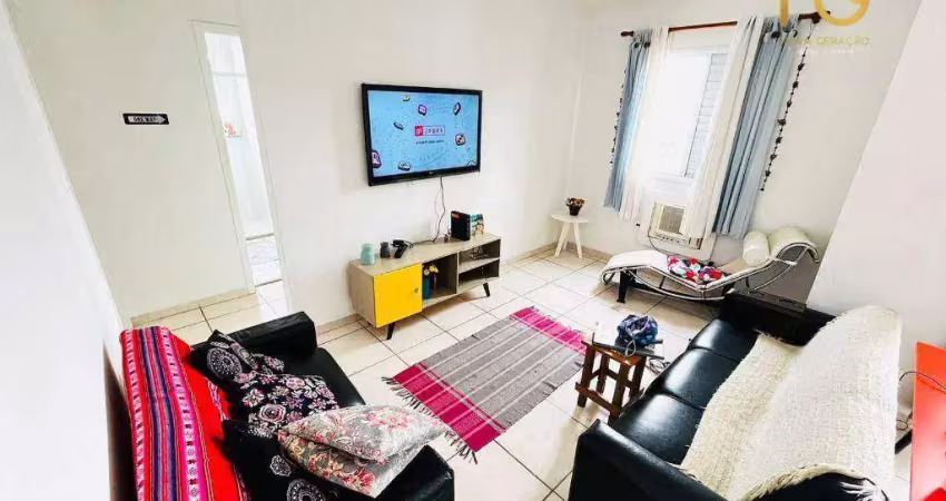 Apartamento com 2 dormitórios à venda, 74 m² por r$ 475.000,00 - vila assunção - praia grande/sp