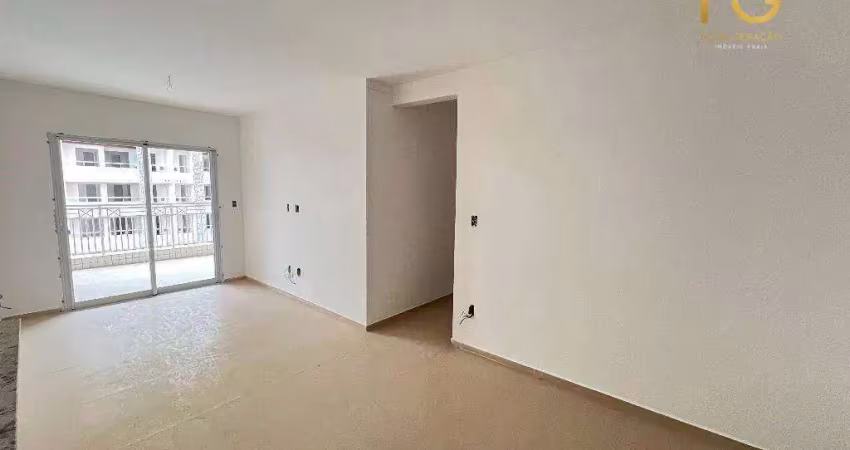 Apartamento com 3 dormitórios à venda, 120 m² por r$ 1.150.000,00 - canto do forte - praia grande/sp