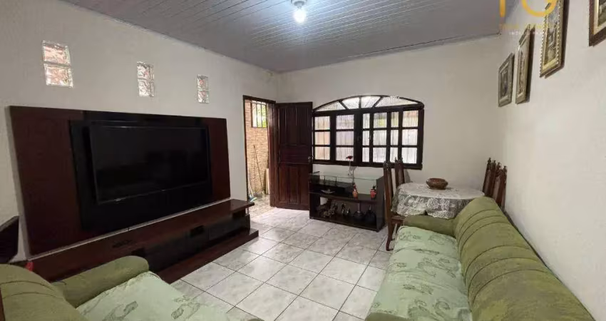Casa com 2 dormitórios à venda, 111 m² por r$ 350.000,00 - solemar - praia grande/sp