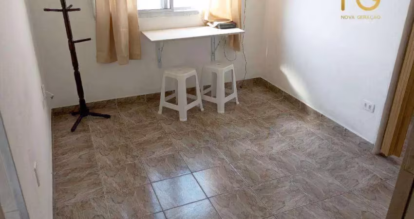 Apartamento com 1 dormitório à venda, 40 m² por r$ 230.000,00 - boqueirão - praia grande/sp