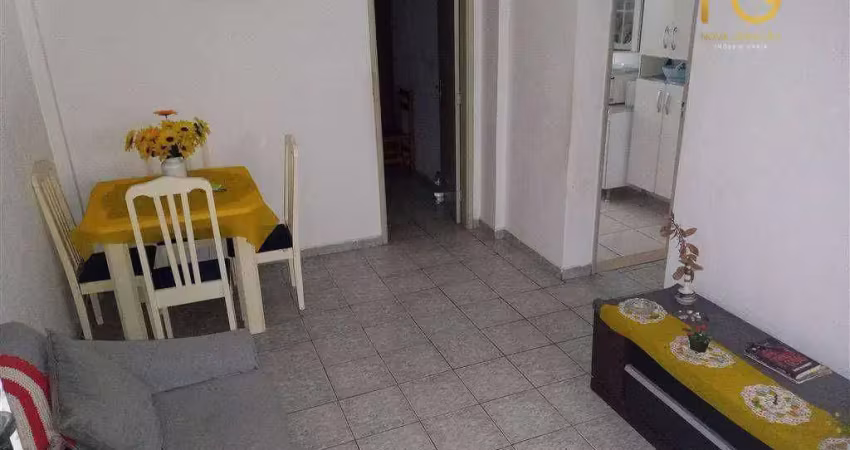 Kitnet com 1 dormitório à venda, 44 m² por r$ 250.000,00 - aviação - praia grande/sp