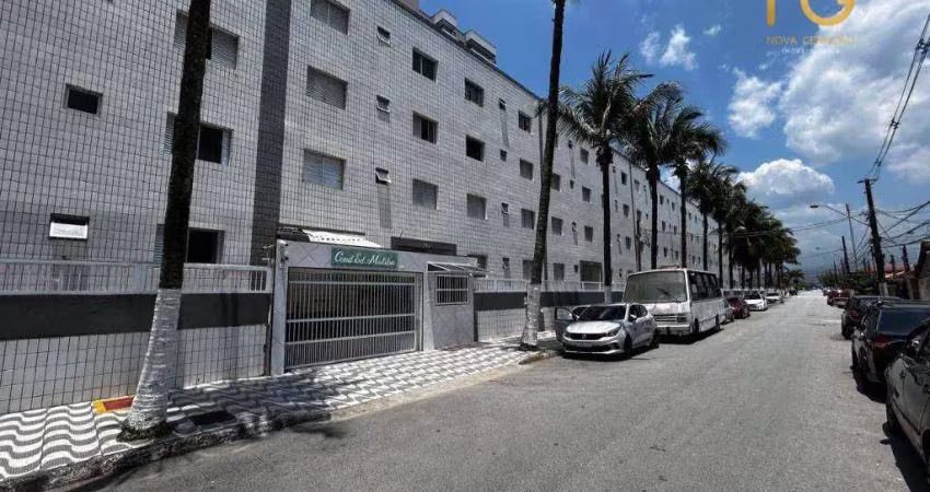Kitnet com 1 dormitório à venda, 40 m² por r$ 195.000,00 - mirim - praia grande/sp
