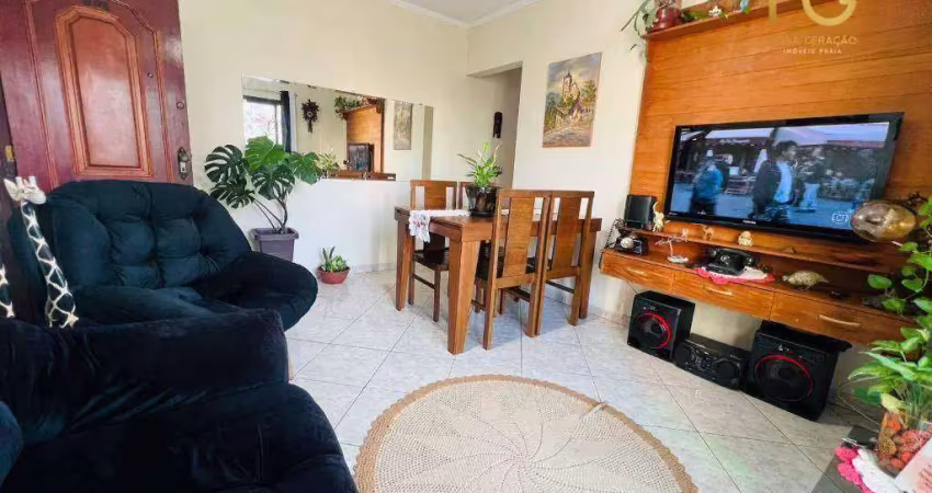 Apartamento com 1 dormitório à venda, 52 m² por r$ 255.000,00 - vila assunção - praia grande/sp