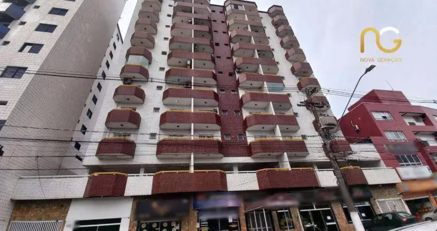 Kitnet com 1 dormitório à venda, 33 m² por r$ 199.000,00 - tupi - praia grande/sp