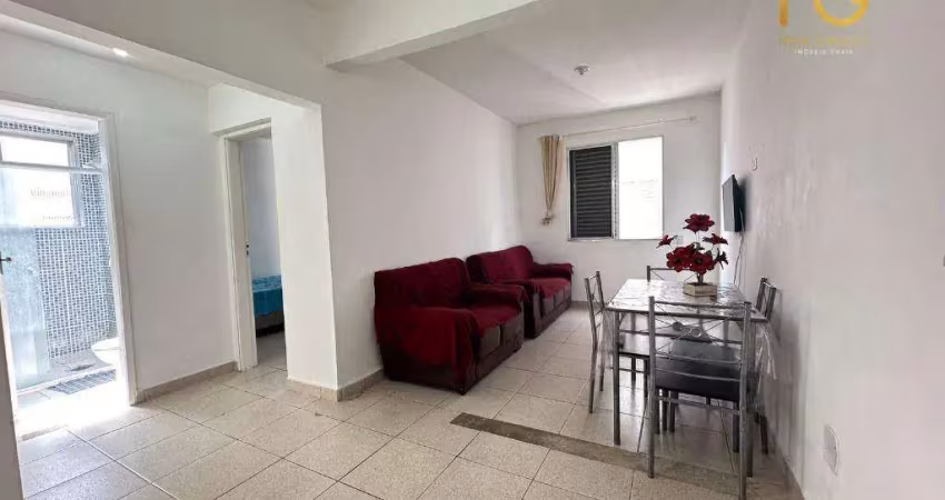 Apartamento com 1 dormitório à venda, 50 m² por r$ 265.000,00 - canto do forte - praia grande/sp