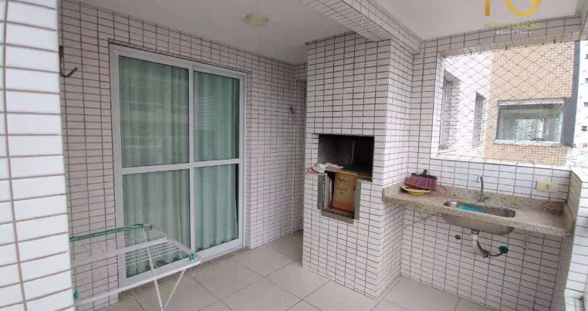 Apartamento com 1 dormitório à venda, 61 m² por r$ 450.000,00 - tupi - praia grande/sp