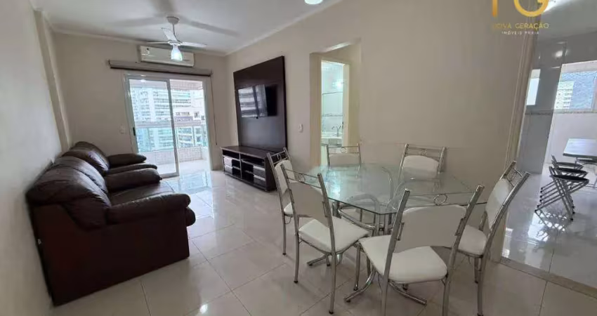 Apartamento com 2 dormitórios à venda, 74 m² por r$ 625.000,00 - canto do forte - praia grande/sp