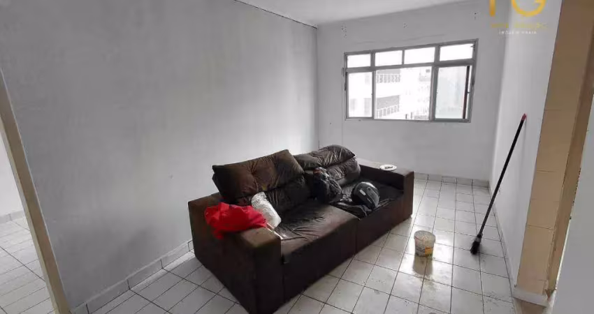 Apartamento com 1 dormitório à venda, 46 m² por r$ 260.000,00 - aviação - praia grande/sp