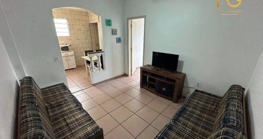 Apartamento com 1 dormitório à venda, 40 m² por r$ 225.000,00 - tupi - praia grande/sp