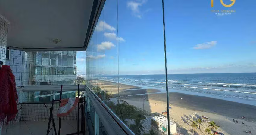 Apartamento 03 dormitorios 02 suites - predio frente mar - caiçara/praia grande-sp