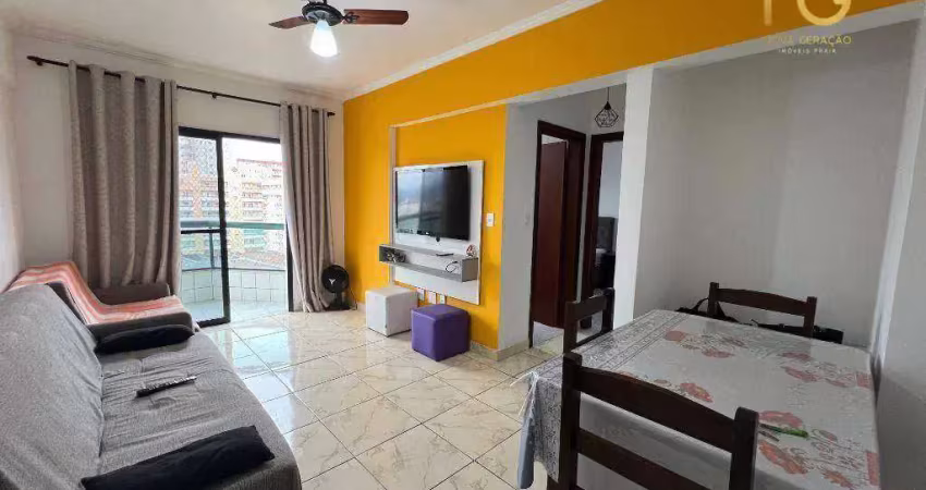 Apartamento com 1 dormitório à venda, 52 m² por r$ 290.000,00 - aviação - praia grande/sp
