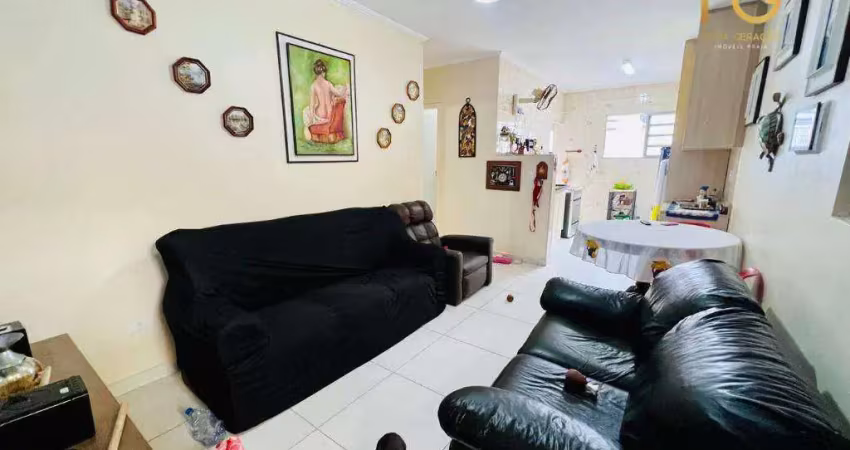 Apartamento com 2 dormitórios à venda, 60 m² por r$ 280.000,00 - tupi - praia grande/sp