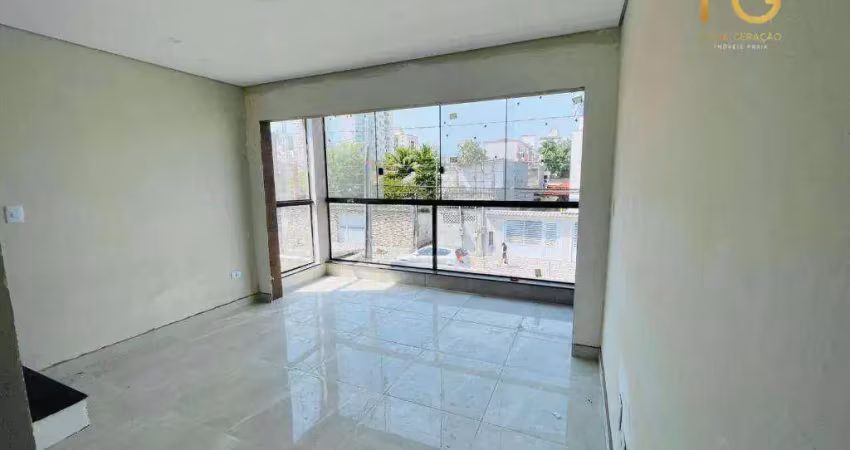 Sobrado com 3 dormitórios à venda por r$ 570.000,00 - vila guilhermina - praia grande/sp