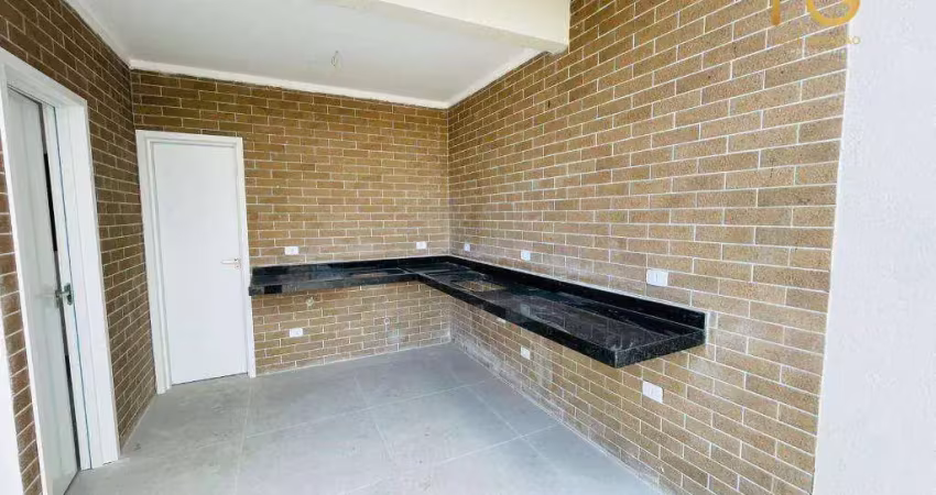 Casa com 3 dormitórios à venda, 78 m² por r$ 450.000,00 - vila guilhermina - praia grande/sp