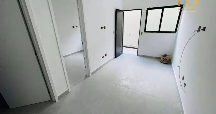 Casa com 2 dormitórios à venda, 44 m² por r$ 350.000,00 - vila guilhermina - praia grande/sp