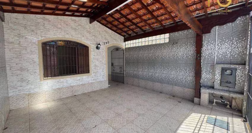 Casa com 2 dormitórios à venda, 66 m² por r$ 420.000,00 - jardim imperador - praia grande/sp