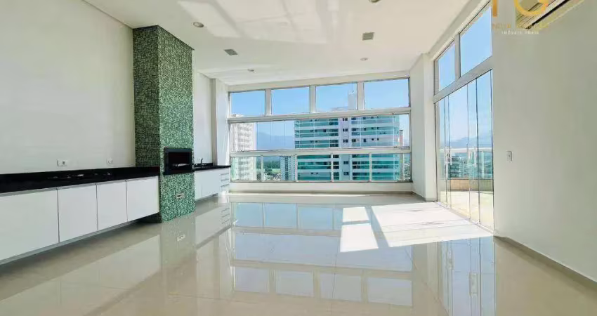 Cobertura com 5 dormitórios à venda, 500 m² por r$ 3.300.000,00 - vilamar - praia grande/sp