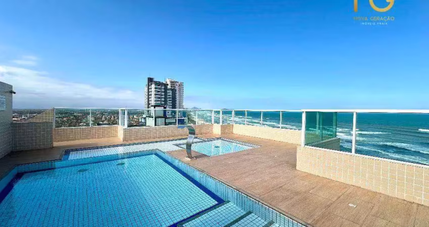 Apartamento com 1 dormitório à venda, 51 m² por r$ 380.000,00 - maracanã - praia grande/sp