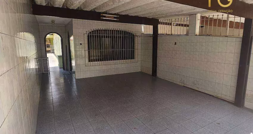 Casa com 2 dormitórios à venda, 70 m² por r$ 435.000,00 - aviação - praia grande/sp