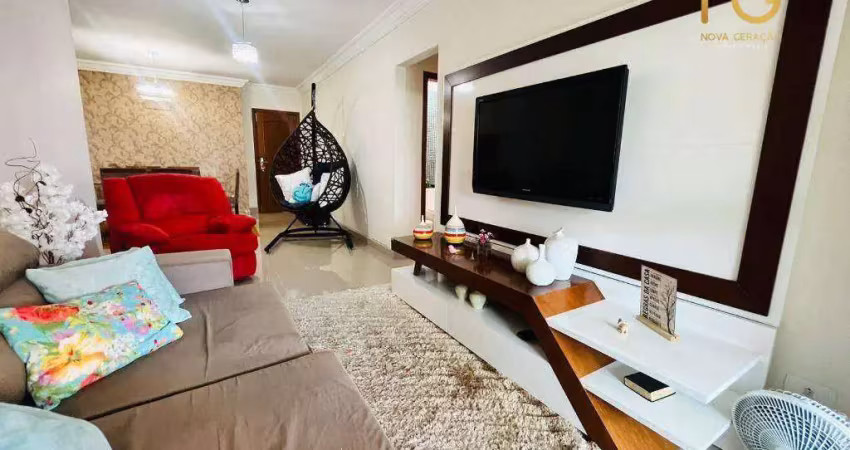 Apartamento com 2 dormitórios à venda, 90 m² por r$ 799.000,00 - vilamar - praia grande/sp