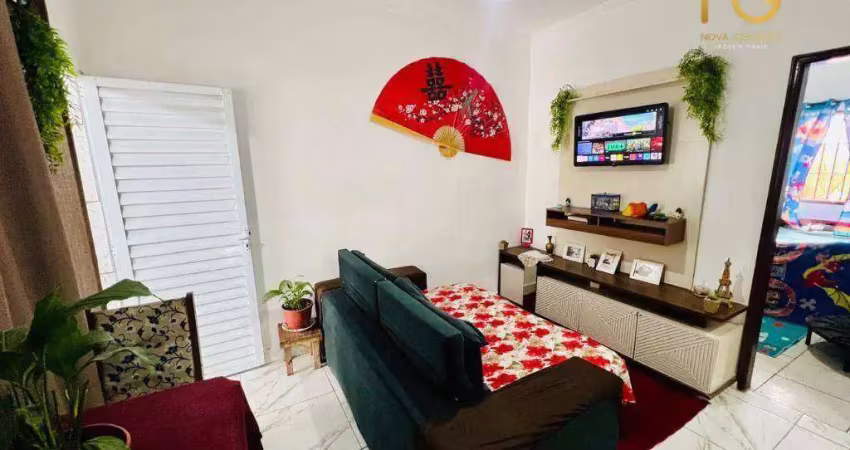 Casa com 2 dormitórios à venda, 92 m² por r$ 650.000 - boqueirão - praia grande/sp