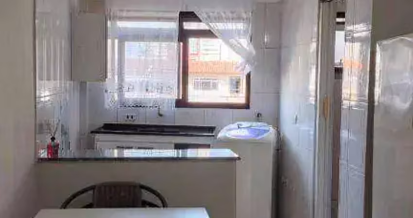Kitnet com 1 dormitório à venda, 30 m² por r$ 170.000,00 - aviação - praia grande/sp