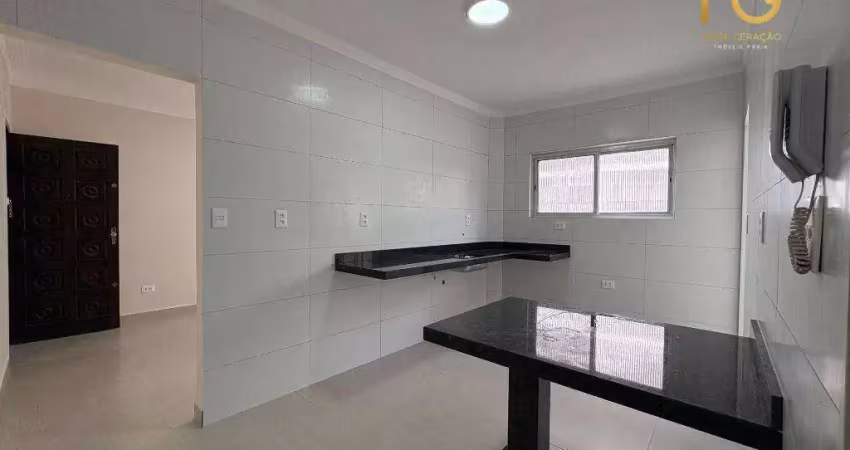 Apartamento com 2 dormitórios à venda, 60 m² por r$ 350.000,00 - boqueirão - praia grande/sp
