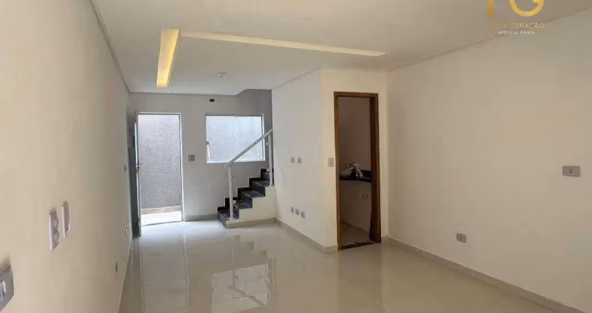 Casa com 2 dormitórios à venda, 58 m² por r$ 350.000,00 - mirim - praia grande/sp