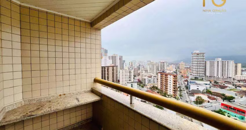 Apartamento com 1 dormitório à venda, 47 m² por r$ 280.000,00 - vilamar - praia grande/sp