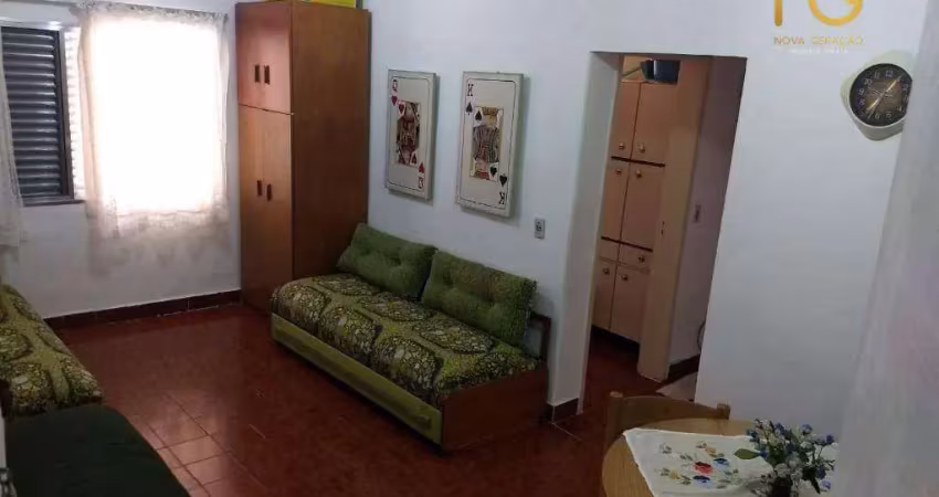 Kitnet com 1 dormitório à venda, 30 m² por r$ 215.000,00 - vila caiçara - praia grande/sp