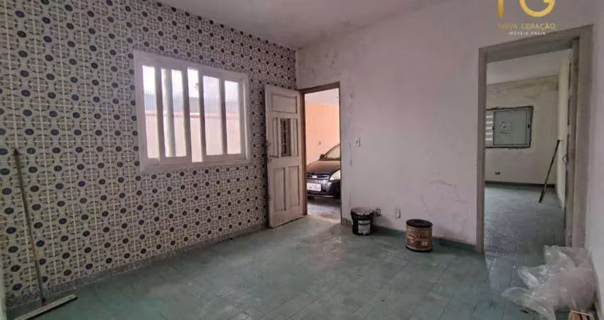 Casa 2 dormitórios proximo da praia  vila mirin r$ 350.000,00