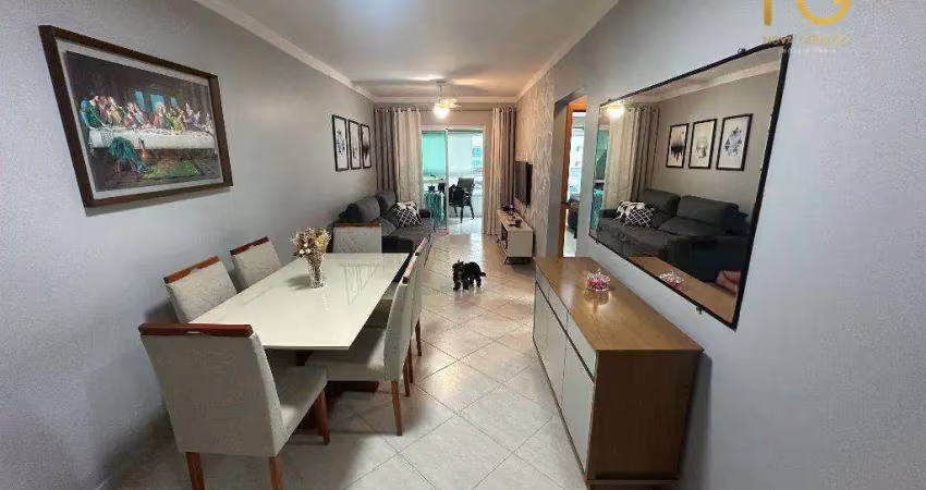 Apartamento com 2 dormitórios à venda, 87 m² por r$ 530.000,00 - aviação - praia grande/sp