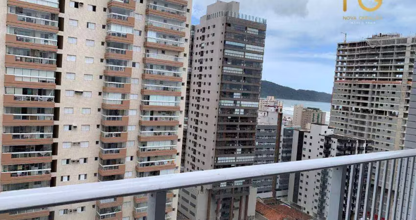 Apartamento com 3 dormitórios à venda, 134 m² por r$ 1.100.000,00 - vila guilhermina - praia grande/sp
