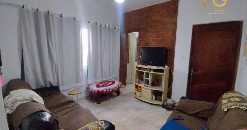 Apartamento com 1 dormitório à venda, 54 m² por r$ 230.000,00 - vila assunção - praia grande/sp