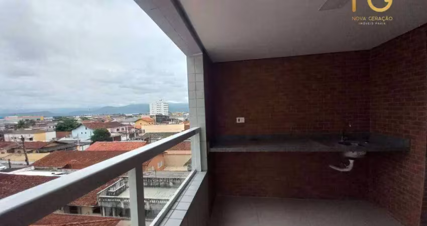 Apartamento com 2 dormitórios à venda, 72 m² por r$ 586.000,00 - vila guilhermina - praia grande/sp