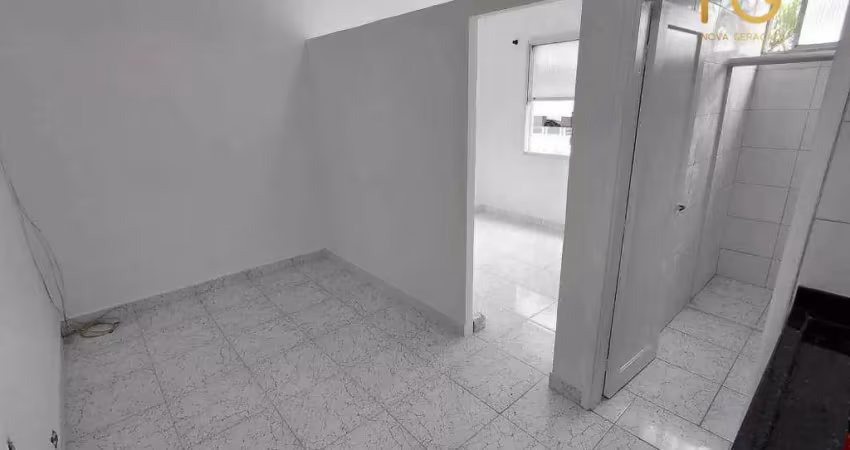 Kitnet com 1 dormitório à venda, 26 m² por r$ 180.000,00 - vila assunção - praia grande/sp
