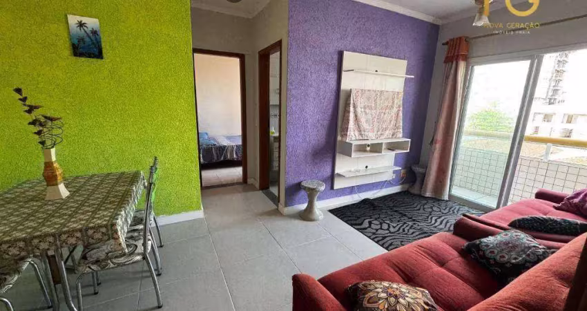 Apartamento com 1 dormitório à venda, 48 m² por r$ 310.000,00 - tupi - praia grande/sp