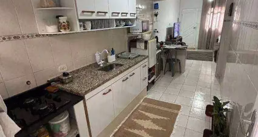 Casa com 1 dormitório à venda, 33 m² por r$ 285.000,00 - maracanã - praia grande/sp