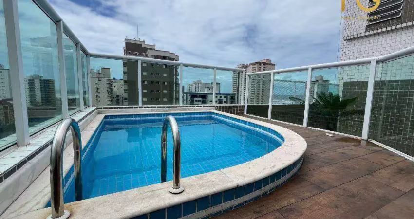 Apartamento com 3 dormitórios à venda, 86 m² por r$ 760.000,00 - mirim - praia grande/sp