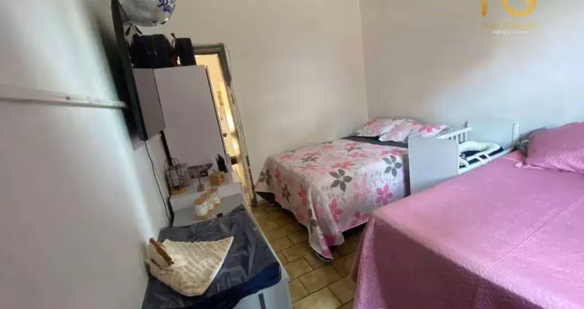 Apartamento com 1 dormitório à venda, 37 m² por r$ 205.000,00 - boqueirão - praia grande/sp