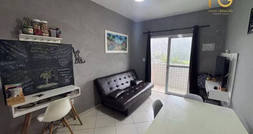 Apartamento com 2 dormitórios à venda, 65 m² por r$ 426.000,00 - canto do forte - praia grande/sp